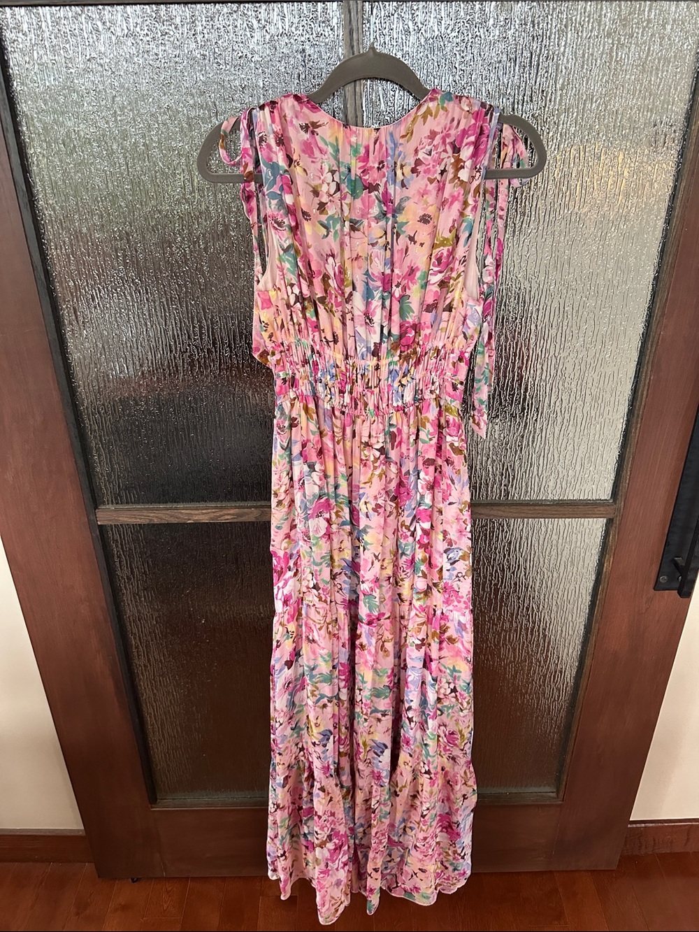 Shoshanna Zahra Floral Pink Sleeveless Maxi Dress size 8. - Picture 13 of 16